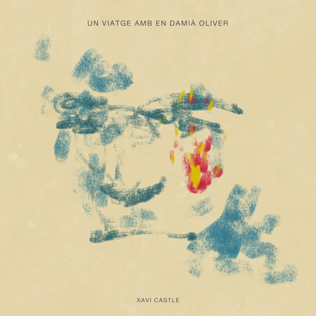 Portada de "Un viatge amb Damià Oliver", de Xavi Castle